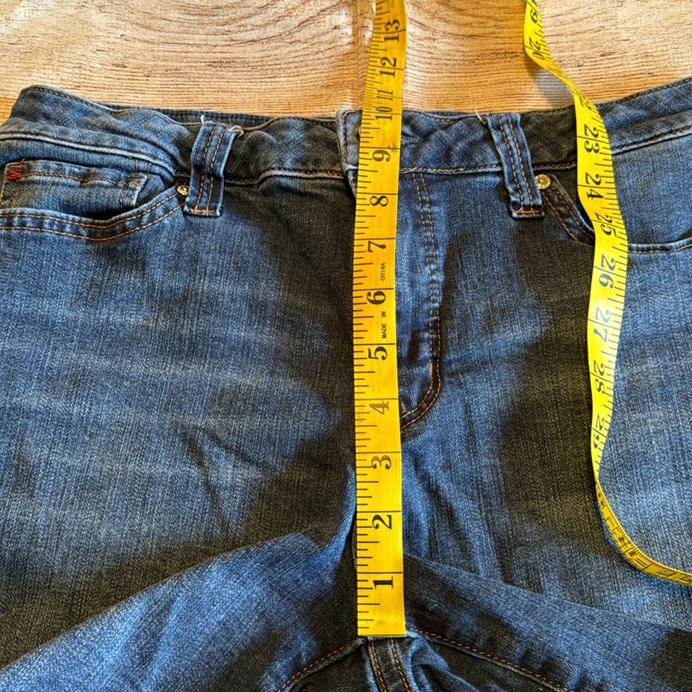 Seven7 Denim Weekend Short Size 10 Dark Wash - Picture 10 of 11